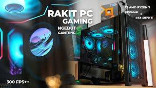 Rakit PC Gaming Ngebut dan Ganteng Gaada Obat di Tahun 2023 ! FT AMD Ryzen 7 7800X3D + RTX 4070 TI