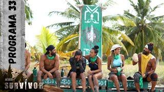 Programa 33 | 24 abril 2024 | Un nuevo Halcón y un nuevo Jaguar | Survivor México 2024