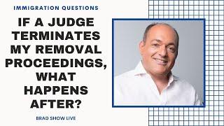 If A Judge Terminates My Removal Proceedings, What Happens After? | Immigration Law Advice 2021