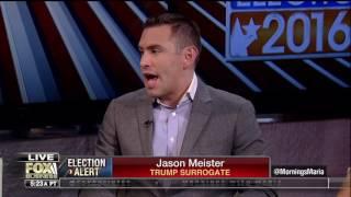 Jason Meister joins Maria Bartiromo to discuss Donald Trump & the millennial vote