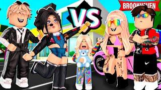 FAMÍLIA K-POP VS FAMÍLIA MANDRAKE - HISTORINHA DE BROOKHAVEN RP ROBLOX 