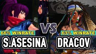 KOF XV ▰ SHERMIE ASESINA (Leona/Shermie/Athena) vs DRACOV (Darli/Ramón/Billy)