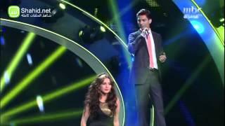 Arab Idol - النتائج - فرح يوسف و محمد عساف