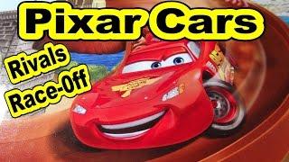 Disney Pixar World of Cars Rivals Race-Off with Lightning McQueen and Francesco Bernoulli unboxing