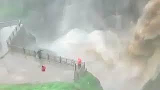 The terrible Shalmash waterfall in Sardasht