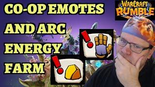 New Patch! Co-op Emotes and Arc Energy Farm for Advanced Accounts - Warcraft Rumble