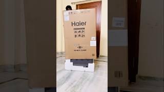 Haier 10.5 kg Fully Automatic Washing Machine Top Load #unboxing