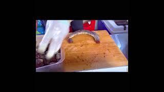 자주 안 오니까 귀해서 2만원치씩 사가는 순대 내장 고기순대 김치순대 야채순대 찹쌀순대? 창원 진해 시골순대 sundae pork guts Korean street food
