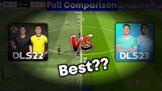 DLS 22 vs DLS 23 Full A-Z Comparison • Dream League Soccer 2023