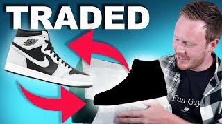 I Traded for these FIRE Sneakers! Collab Sneaker Unboxing