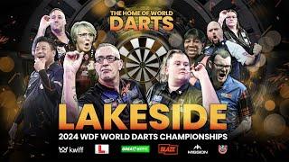  LIVE: 2024 WDF Lakeside World Darts Championship •  Day 7 Evening