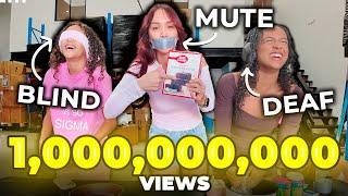 DEAF, MUTE & BLIND CAKE for 1 BILLION VIEWS!