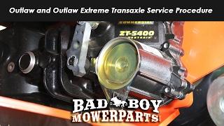 Outlaw and Outlaw Extreme Transaxle Service Procedure