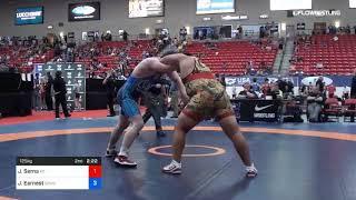 125 Kg Rnd Of 32 Jackson Serna Mt. SAC Tri Titans Vs Jordan Earnest Ohio Bobcat Wrestling Club