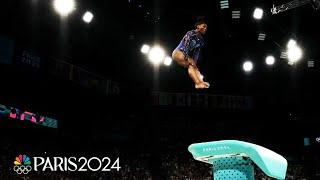 Simone Biles CLEARED FOR TAKEOFF to begin individual all-around final | Paris Olympics | NBC Sports