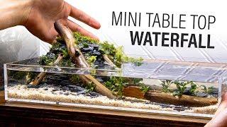 Mini DIY Table Top Waterfall