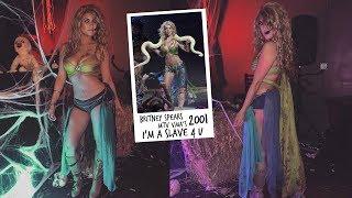 BRITNEY SPEARS 'I'M A SLAVE 4 U' 2001 MTV VMAS | DIY HALLOWEEN COSTUME