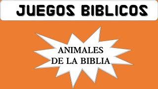   JUEGO BIBLICO (ANIMALES DE LA BIBLIA) #cuarentena  #juegosfamilia #escueladominical