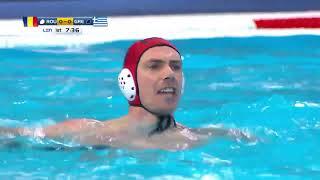 Greece vs Romania - Waterpolo Euro Champ. 2016 - Men 1/8 Finals