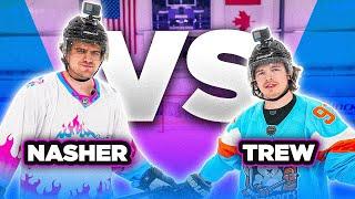 NASHER vs. TREW CREW *YOUTUBE HOCKEY SHOWDOWN*