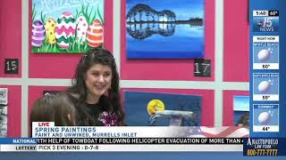 Amanda Live at Paint and Unwined - WPDE ABC 15