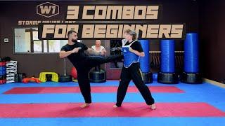 Kick Combos Every Beginner Should Know | Taekwondo Sparring Tips