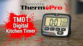 Introducing ThermoPro TM01 Digital Kitchen Timer