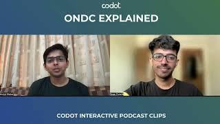 ONDC Explained | Co-Founder of India's first ONDC based food delivery app shares, CoDot Shorts