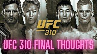 UFC 310 Post Weigh-in Final Thoughts | Alexandre Pantoja vs Kai Asakura