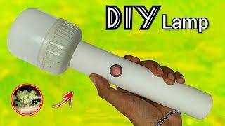 How to make a practical rechargeable lamp - Diy rechargeable Lamp