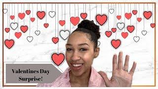 Surprising My Husband! Valentines Day Sweetness |MY FIRST VLOG!