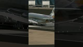 landing in Dubai, King of the skies #aviation #rfs #rfspro