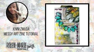Messy Art Journal Zine