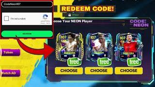 NEW FC MOBILE REDEEM CODE! CODE: NEON GUIDE! HOW TO 107 MARADONA FOR FREE! GIFTS AND REWARDS!