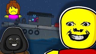 AMONG US vs. WEIRD STRICT DAD ROBLOX CHAPTER 3 || kiwis ANIMATION