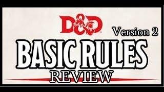 Dungeons & Dragons 5e Basic Rules v2 With Player's Handbook Comparison!