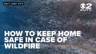 California wildfire evacuations lead experts in Utah to reassure home fire safety