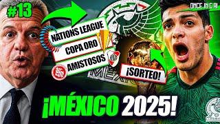 ESTO LE ESPERA A LA SELECCIÓN MEXICANA EN EL 2025