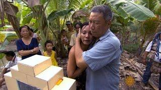 Vietnamese orphans return home