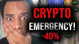 ️XRP, BTC & CRYPTO EMERGENCY | SOUTH KOREA FLASH CRASH!!!!