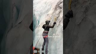 Ice Climbing in Iceland #shorts #iceland #climbing  #travel