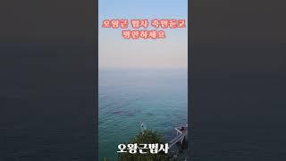 용궁사 소원성취 강릉동해 용궁기도#방생#칠월칠석#업장소멸#강원도절#점잘보는곳#광우스님