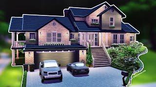 High School Years Family Home | Sims 4 ASMR Speed Build | One Pack Only 