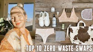 TOP 10 SUSTAINABLE SWAPS | sustainability life hacks 2021