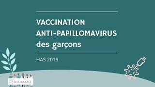 MEDECINE Vaccination anti-HPV des garçons (Papillomavirus) : rappels et schéma vaccinal (HAS 2019)