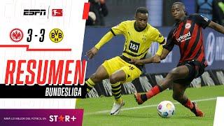 ¡PARTIDAZO TOTAL Y EMPATE ENTRE LAS ÁGUILAS Y EL DORTMUND! | E. Frankfurt 3-3 B. Dortmund | RESUMEN