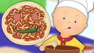 Caillou Makes Pizza | Full Episodes | Caillou's New Adventures