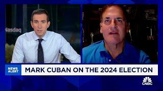 Billionaire investor Mark Cuban on 2024 election: It's the Harris campaign vs. Elon Musk