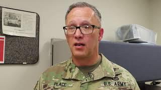 Brig. Gen. Michael L. Place visits BACH