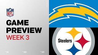 Los Angeles Chargers vs. Pittsburgh Steelers | 2024 Week 3 Game Preview